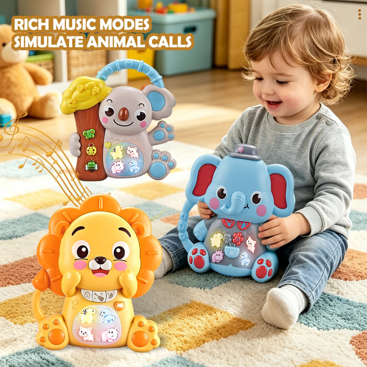 Cartoon Electric Music Toys for Kid