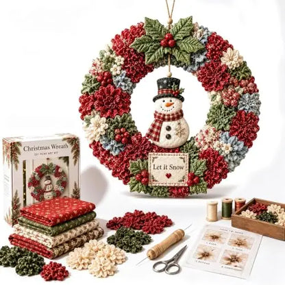 3D Fabric Poke Wreath DIY Kit