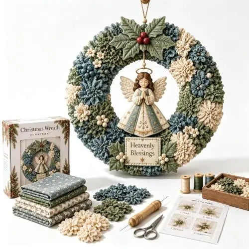 3D Fabric Poke Wreath DIY Kit