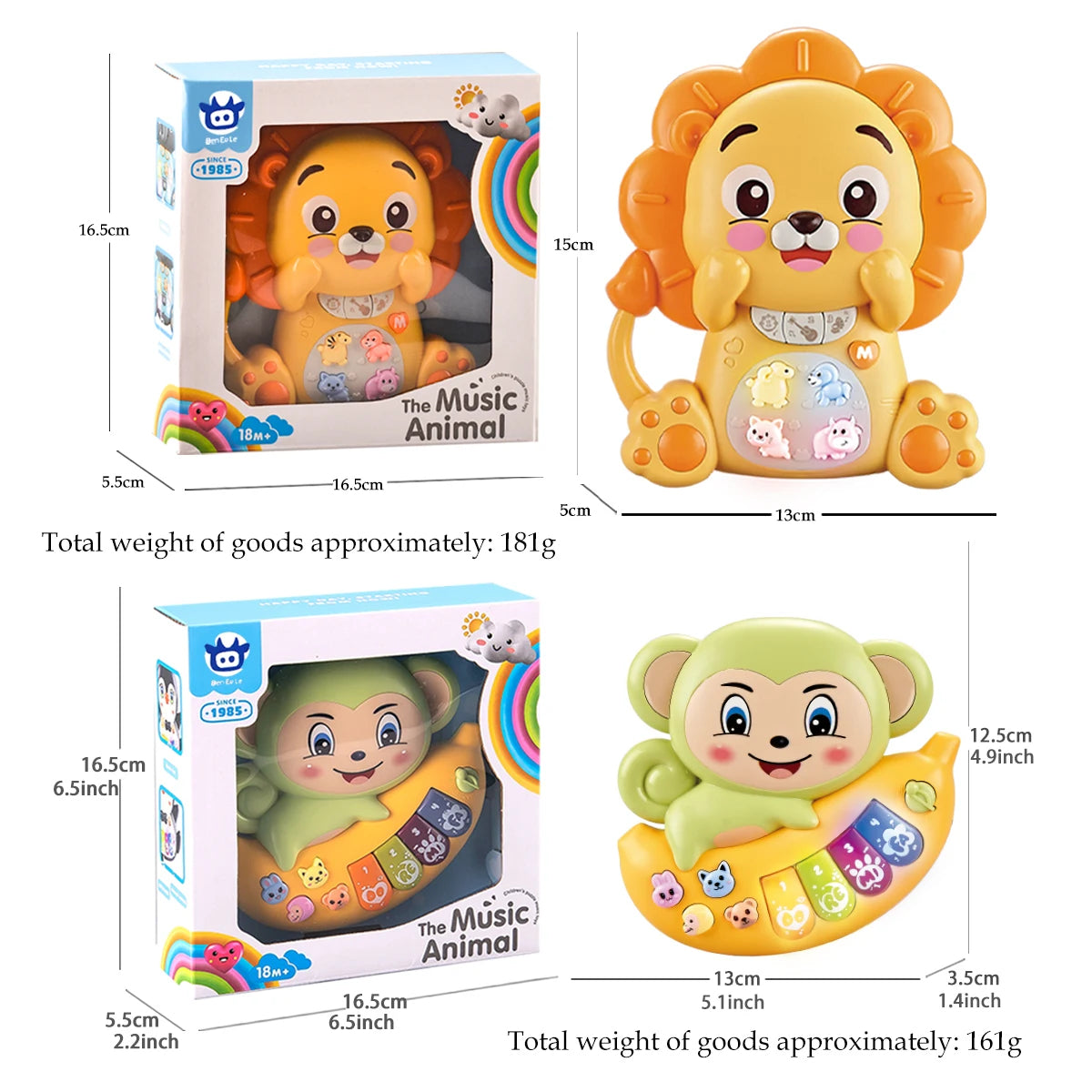 Cartoon Electric Music Toys for Kid