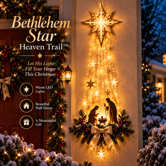 Light-emitting Birth Scene Wall Decoration