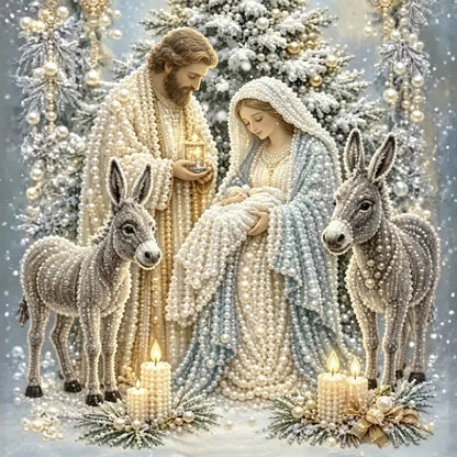 5D Nativity Diamond Painting Kit