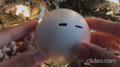 Glass Video Globe – Personalized Memory Crystal Ball That Plays Your Video