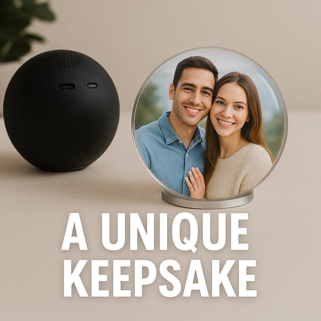 Perfect gift for the season, personalized video memory globe